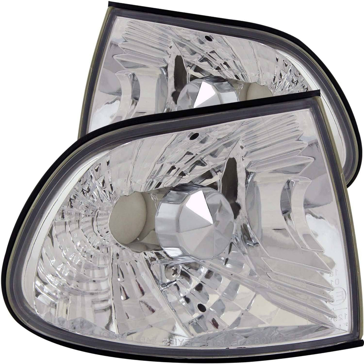 ANZO Chrome Euro Corner Lights (Pre Facelift) - BMW / E38 / 7 Series