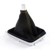 BFI MK4 Manual Shift Boot - Alcantara (YELLOW STITCHING)