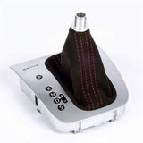 BFI MK5 / MK6 DSG / Automatic Shift Boot - Leather (RED STITCHING)