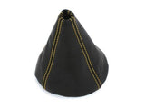 BFI MK5 / MK6 DSG / Automatic Shift Boot - Leather (YELLOW STITCHING)