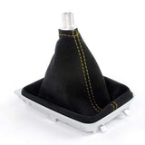 BFI MK7 Manual Shift Boot - Alcantara (YELLOW STITCHING)