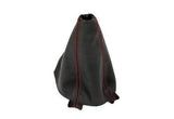 BFI B6/B7 Manual Shift Boot - Alcantara (RED STITCHING)