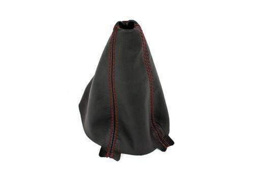 BFI B6/B7 Manual Shift Boot - Leather (RED STITCHING)