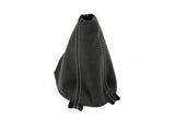 BFI B6/B7 Manual Shift Boot - Leather (SILVER STITCHING)