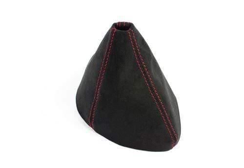 BFI E46 Manual Shift Boot - Leather (RED STITCHING)