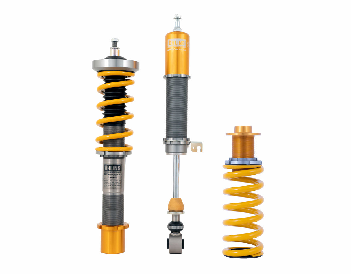 Ohlins 20-22 Toyota Yaris GR Road & Track Coilover Suspension System featuring Dual Flow Valve Technology