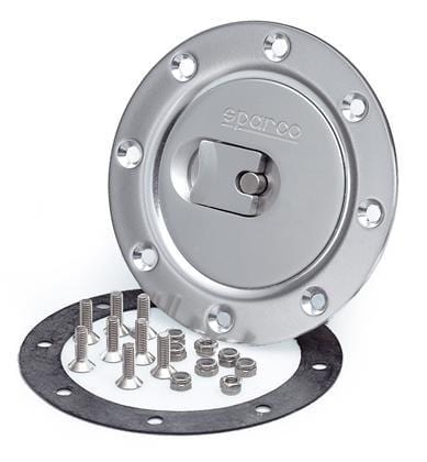 Sparco Fuel Cap Non Locking Brushed Aluminium