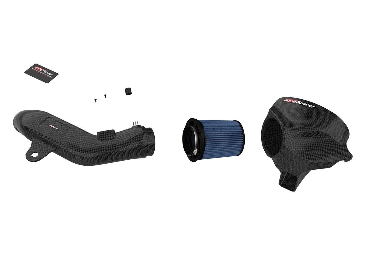 aFe Black Series Momentum Carbon Fiber Cold Air Intake System w/ Filter