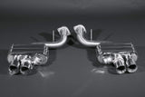 Ferrari 599 Valved Exhaust System with Cat Delete Pipes (No Remote) (NLA)