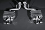 Ferrari 599 Valved Exhaust System with Cat Delete Pipes (No Remote) (NLA)