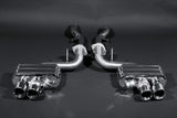 Ferrari 599 Valved Exhaust System with Cat Delete Pipes (No Remote) (NLA)