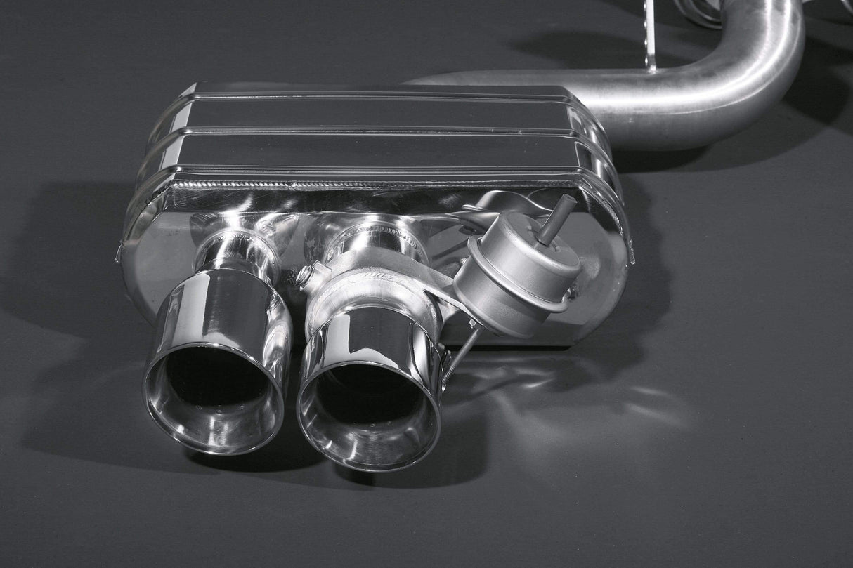 Ferrari 599 Valved Exhaust System with Cat Delete Pipes (No Remote) (NLA)