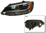 Left Headlight Assembly OE Halogen | Mk6 Jetta