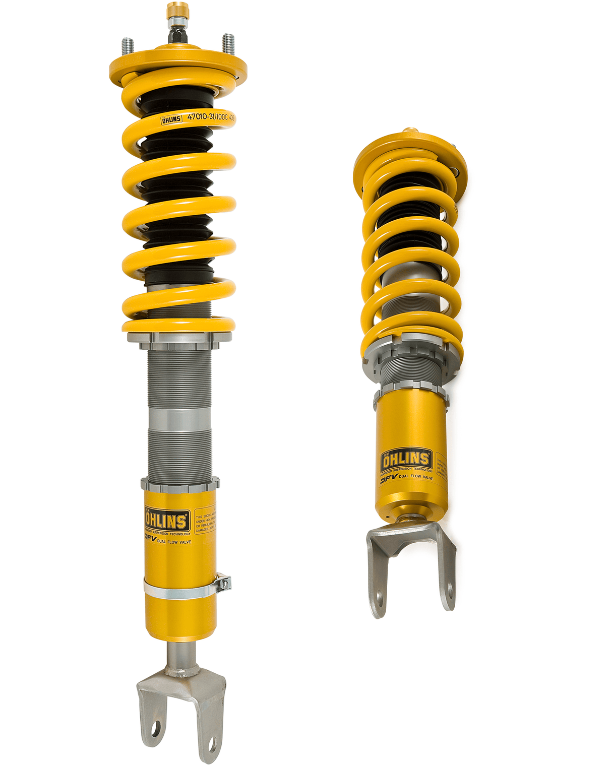 Ohlins 99-09 Honda S2000 Road & Track Coilover Suspension System featuring Dual Flow Valve Technology