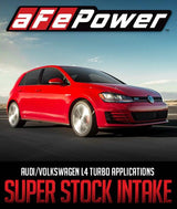 AFE POWER SUPER STOCK INDUCTION SYSTEM: AUDI/VOLKSWAGEN L4 TURBO APPLICATIONS