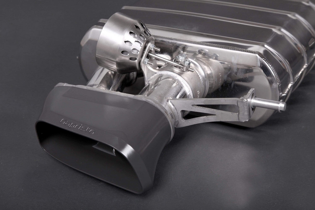 BMW 650i (V8TT) Valved Exhaust System incl. Remote (Catback) with Ceramic Coated Tips