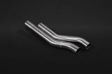 Porsche Cayenne Turbo 2019+ (536) Valved Catback Exhaust System, MidSilencer Delete, Carbon Tips, with E2P