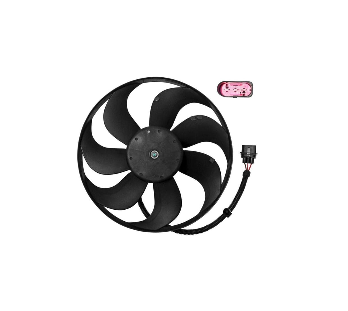 Radiator Fan Assembly (345mm) - VW/Audi / Mk1 TT / Mk4 Golf / GTI / GLI / Jetta