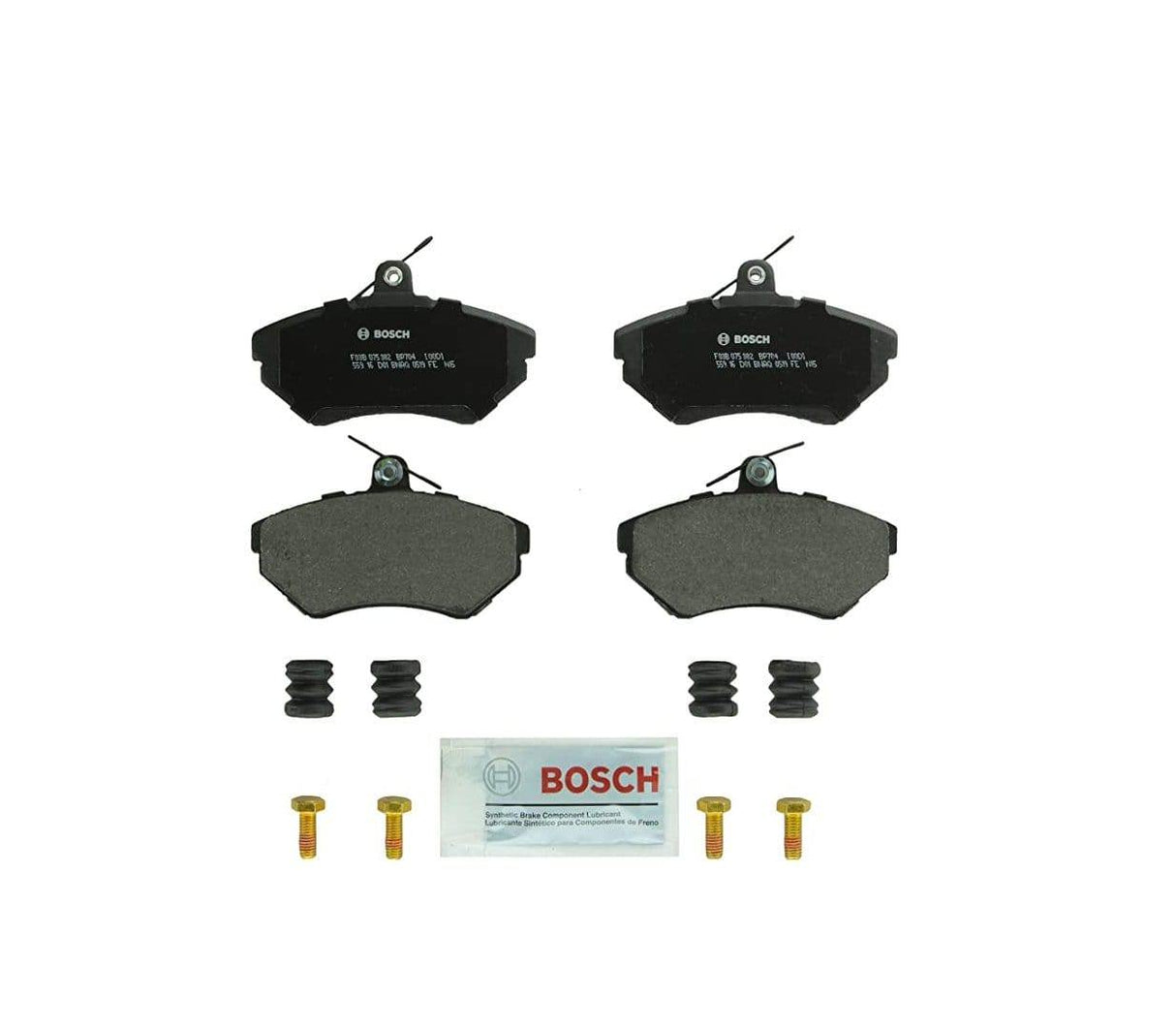 Front | Bosch Quietcast Brake Pads | Mk3 2.0L