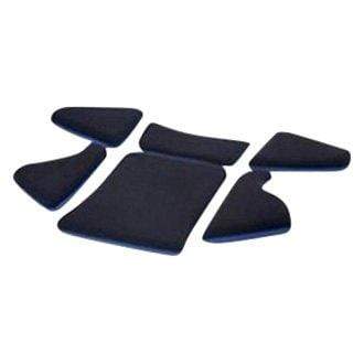 Recaro Pad-Kit S for P 1300 GT Bottom Part (Set of 6 w/o Seat Cushion) - Blue