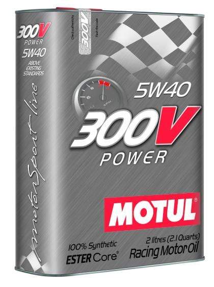 Motul 300V POWER 5W40 - 2L - Racing Engine Oil