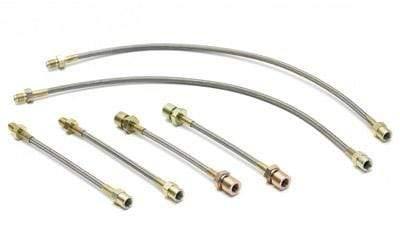 Neuspeed Stainless Steel Brake Lines (6-pc) | Mk3 2.0L w/Rear Disc