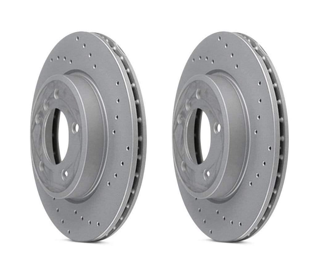 Cross Drilled Front Rotor Kit (320x30) - Audi / A4 / A5 / A6 / A7 / Q5 / S5 / S6 / S7