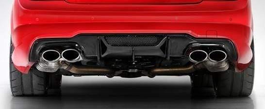 VBR Aero Rear Carbon Fiber Diffuser - W204 C63 AMG (Coupe & Sedan) (NLA)
