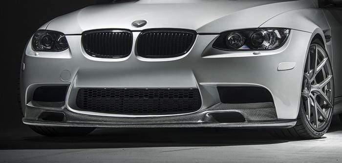 VBR VRS GTS-V Carbon Fiber Performance Front Add On Spoiler w/ Under Belly Panel - E9X M3