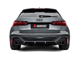 Akrapovic Evolution Line Cat Back (Titanium) - Audi 20-22 RS6 Avant