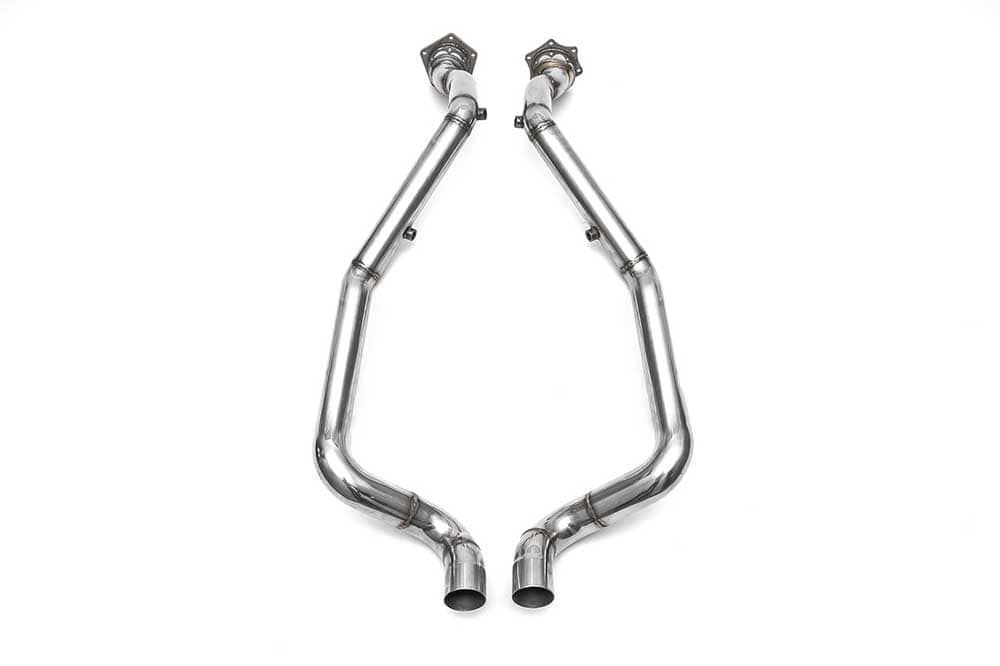 Racing Dynamics Downpipes - Porsche Panamera Turbo, Turbo S 2010-16 970 Chassis W/ 4.8L V8 Twin Turbo