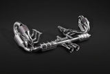 Porsche 991.1 GT3/RS - Complete Racing Valve Exhaust, Header with 200 Cell Sport Cat, & Carbon Underbody Cover (with CES-3 Remote)