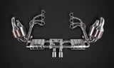 Porsche 991.1 GT3/RS - Complete Racing Valve Exhaust, Header with 200 Cell Sport Cat, & Carbon Underbody Cover (with CES-3 Remote)