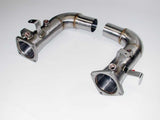 Racing Dynamics Porsche 991.2 Cat By-Pass Pipes - (NLA)