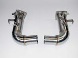 Racing Dynamics Porsche 991.2 Cat By-Pass Pipes - (NLA)