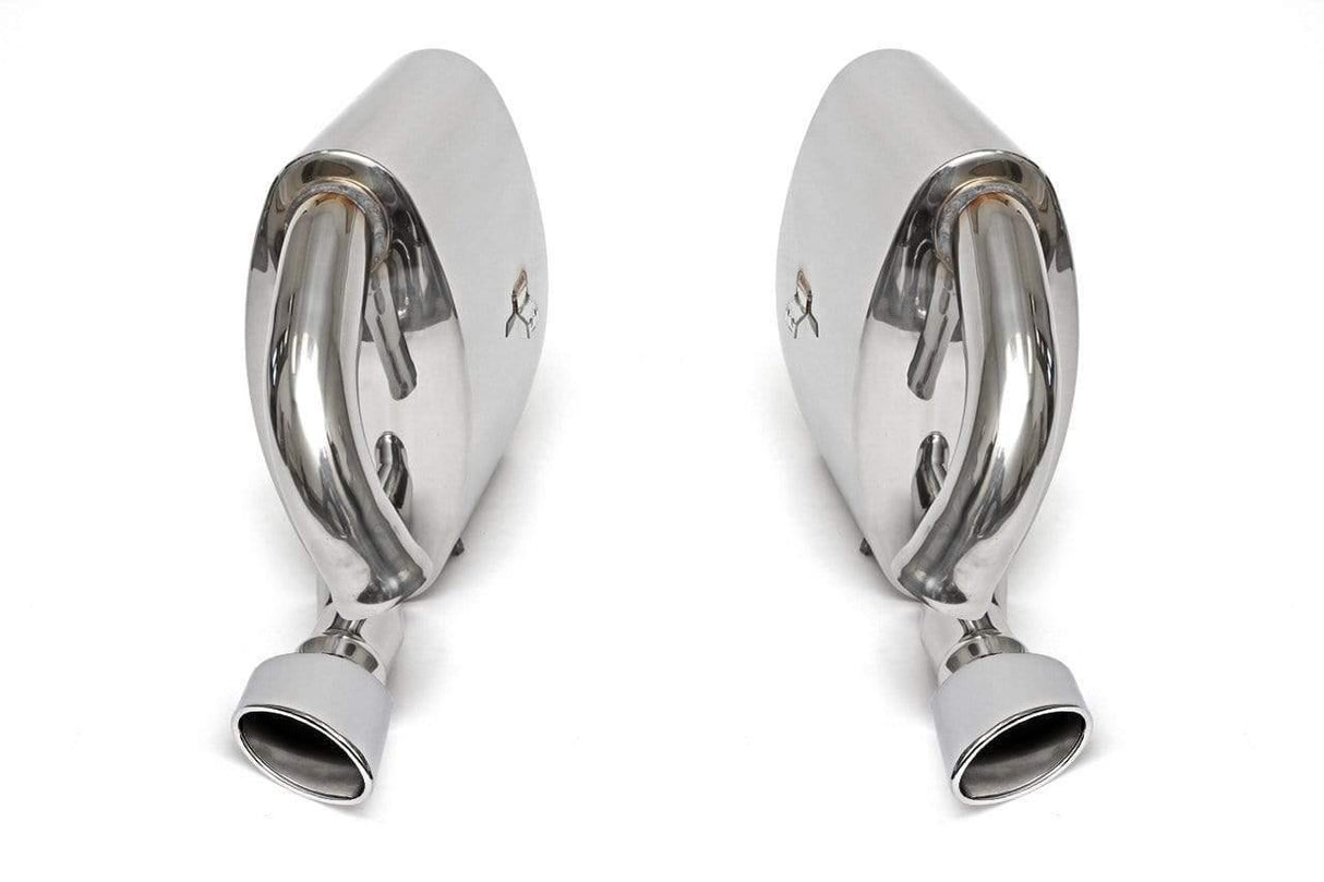 Fabspeed Maxflo Exhaust System - Porsche 993 Carrera - Wide Body - Brushed Stainless