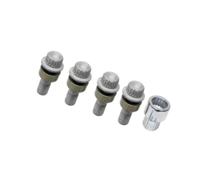 Wheel Lug Bolt Lock Set (45mm) - Porsche / 997 911 / 970 Panamera / 987.1 Boxster / & More