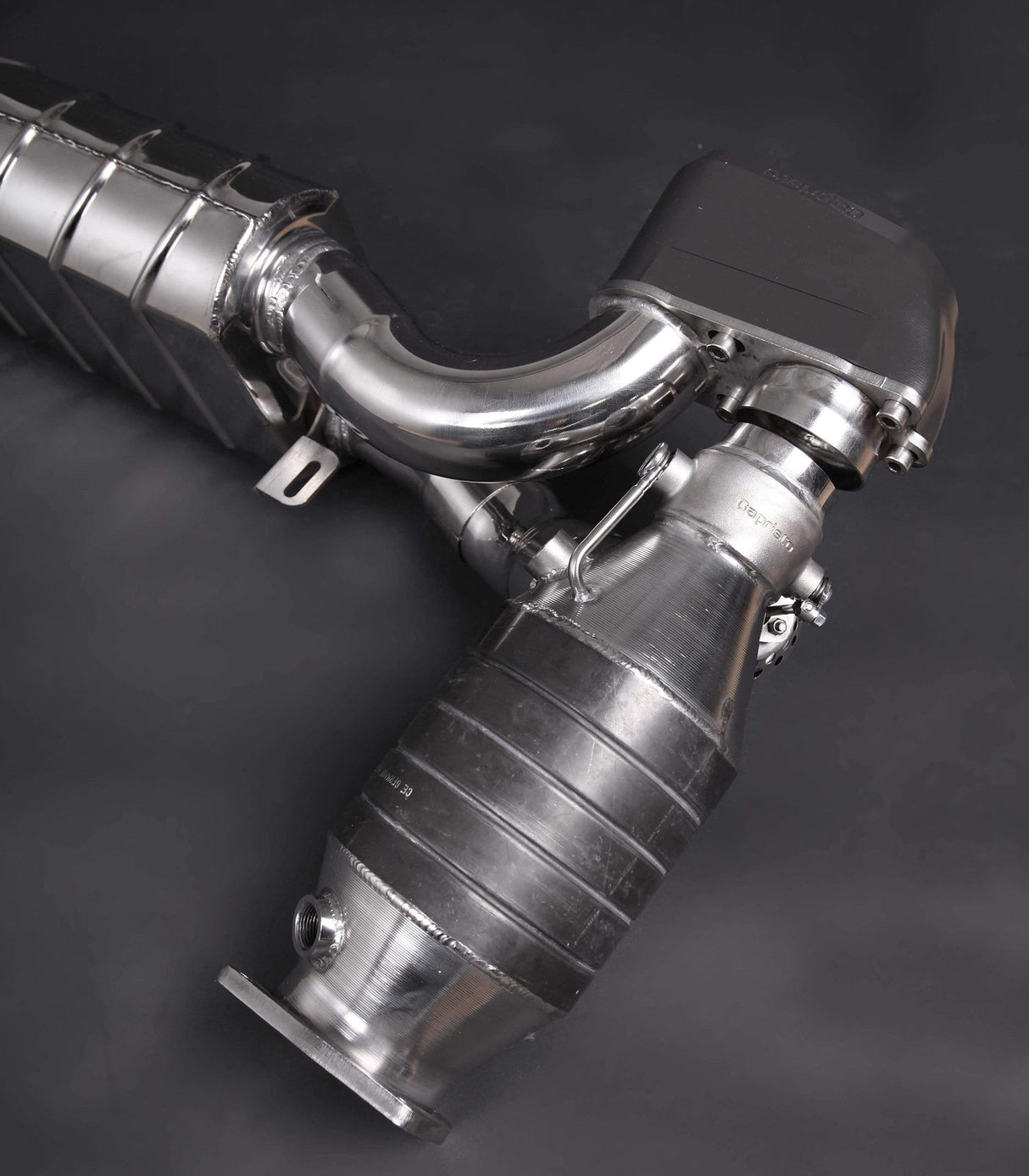 Porsche 997 Turbo FL & Turbo S Valved Exhaust & 200 Cell Sport Cats (with CES-3 Remote) with Ceramic Coated End Pipes