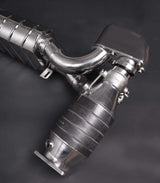 Porsche 997 Turbo FL & Turbo S Valved Exhaust & 200 Cell Sport Cats (with CES-3 Remote) with Ceramic Coated End Pipes