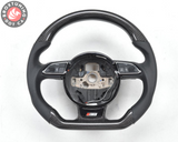Audi S3 | RS3 | S4 | RS4 | S5 | RS5 | S6 | RS6 | S7 | RS7 | SQ5 S-Line OEM Upgraded Customized Steering Wheel 2012-2018
