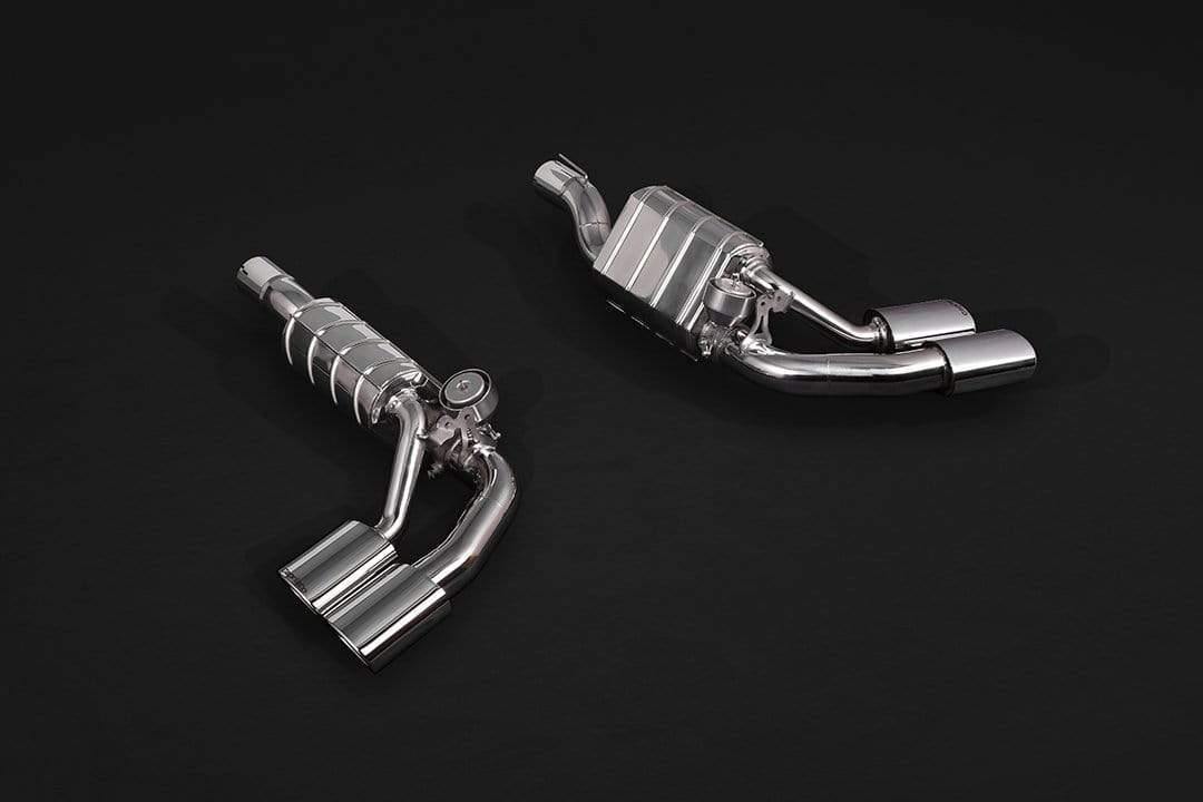 Mercedes G500 4.0L V8 BiTurbo (W 464, 2019-) - Valved Mufflers with CES-3 with ECE