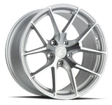 Aodhan AFF7 20" 5x112 Gloss Silver Machined Face