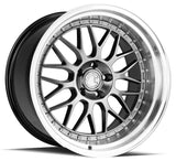 Aodhan AH02 19" 5x114.3 Hyper Black w/ Machined Lip