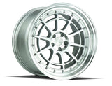 Aodhan AH04 18" 5x114.3 Silver Machined Face And Lip