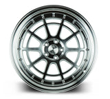 Aodhan AH04 18" 5x114.3 Silver Machined Face And Lip