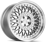 Aodhan AH05 18" 5x114.3 Silver Machined Face And Lip