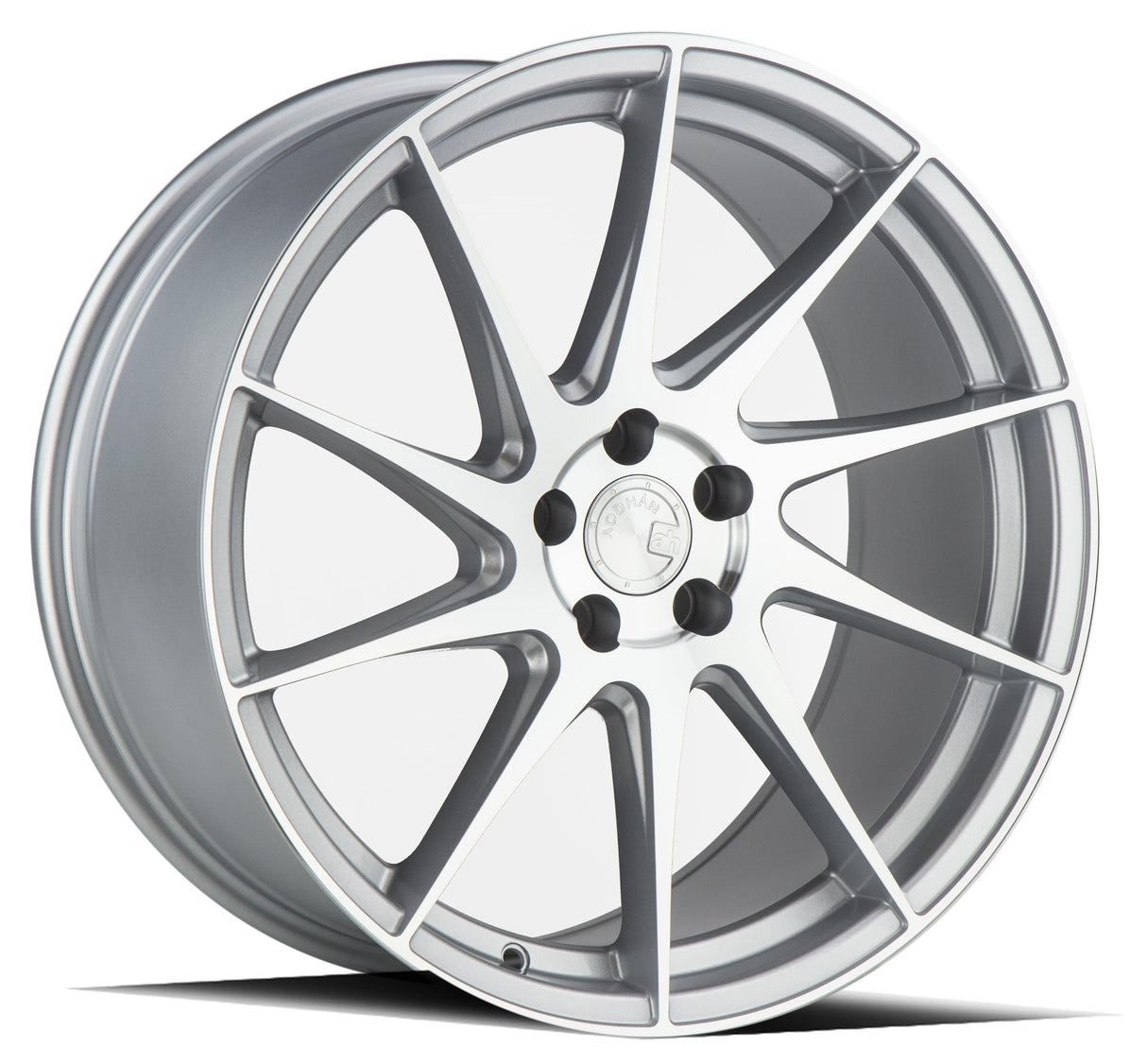 Aodhan AH09 18" 5x100 (Driver Side) Gloss Silver Machined Face