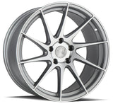 Aodhan AH09 18" 5x100 (Driver Side) Gloss Silver Machined Face