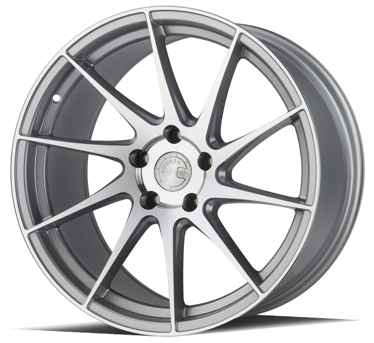 Aodhan AH09 18" 5x114.3 (Passenger Side) Gloss Silver Machined Face