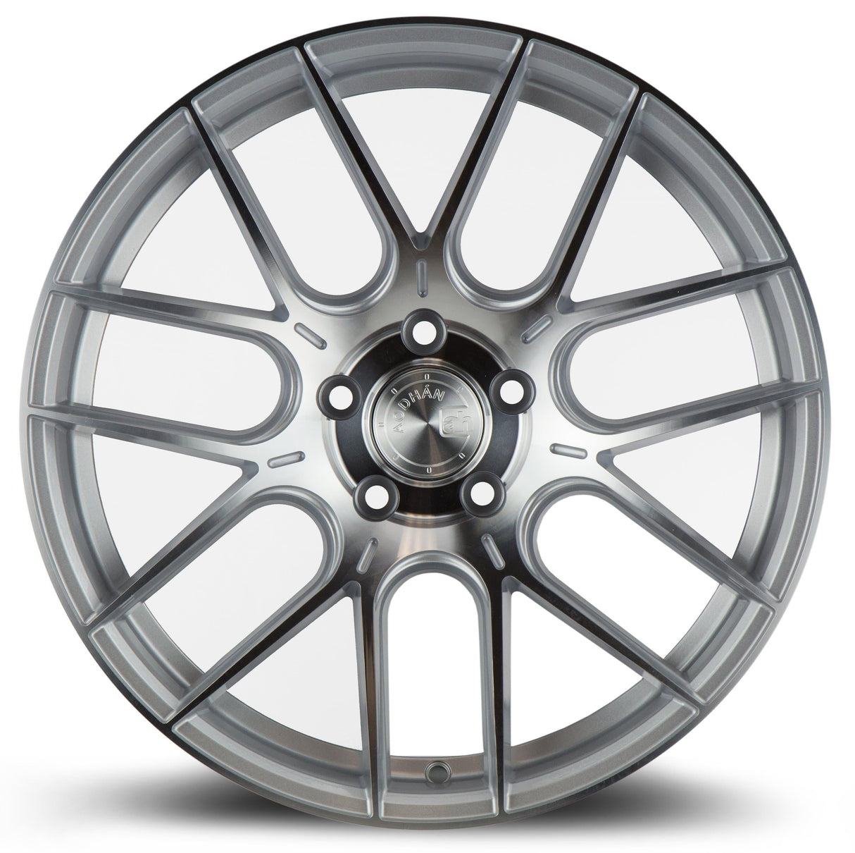 Aodhan AH-X 18" 5x112 Gloss Silver Machined Face